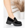 Pantofi Casual Dama din piele naturala 10827 BLACK | FORMAZIONE