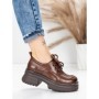 Pantofi Casual Dama din piele naturala 10829 BROWN | FORMAZIONE