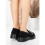 Pantofi Casual Dama din piele naturala 8991F BLACK | ADVANCER