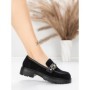Pantofi Casual Dama din piele naturala 8991F BLACK | ADVANCER