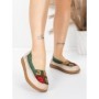 Balerini Dama din piele naturala KM5315 GREEN | ADVANCER