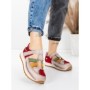 Pantofi Sport Dama din piele naturala KM9207 RED | ADVANCER