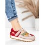 Pantofi Sport Dama din piele naturala KM9207 RED | ADVANCER