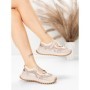 Pantofi Sport Dama din piele naturala KM3906 CREAM | ADVANCER