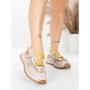 Pantofi Sport Dama din piele naturala KM3906 YELLOW | ADVANCER
