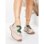 Pantofi Sport Dama din piele naturala KM3906 GREEN | ADVANCER