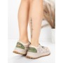 Pantofi Sport Dama din piele naturala KM3906 GREEN | ADVANCER