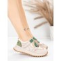 Pantofi Sport Dama din piele naturala KM3906 GREEN | ADVANCER