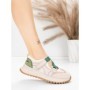 Pantofi Sport Dama din piele naturala KM3906 GREEN | ADVANCER
