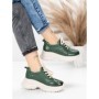 Pantofi Sport Dama din piele naturala 10785 GREEN | FRANCO GERARDO