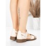 Sandale Dama din piele naturala 9305-90 CREAM | ADVANCER