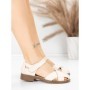 Sandale Dama din piele naturala 9305-90 CREAM | ADVANCER