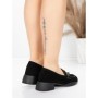Pantofi Casual Dama din piele naturala 5820-20 BLACK | ADVANCER
