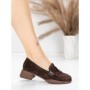 Pantofi Casual Dama din piele naturala 5820-20 COFFEE | ADVANCER