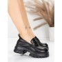 Pantofi Casual Dama din piele naturala 8307 BLACK | ADVANCER