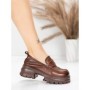 Pantofi Casual Dama din piele naturala 8307 BROWN | ADVANCER
