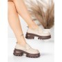 Pantofi Casual Dama din piele naturala 8307 CREAM | ADVANCER