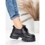 Pantofi Casual Dama din piele naturala 8305 BLACK | ADVANCER