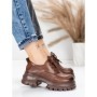Pantofi Casual Dama din piele naturala 8305 BROWN | ADVANCER