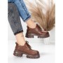 Pantofi Casual Dama din piele naturala 8305 BROWN | ADVANCER
