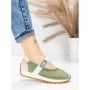 Pantofi Casual Dama din piele naturala KM9205 GREEN | ADVANCER
