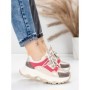 Pantofi Sport Dama din piele naturala 5A617 PINK | ADVANCER