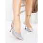 Pantofi Stiletto 5GZ85 SILVER | MEI