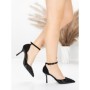 Pantofi Stiletto 5GZ87 BLACK | MEI