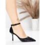 Pantofi Stiletto 5GZ87 BLACK | MEI