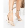 Pantofi Stiletto 5GZ87 BEIGE | MEI