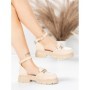 Pantofi Casual Dama 5H59 BEIGE | MEI