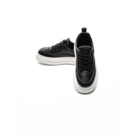 Pantofi Sport Barbati din piele naturala 5312 BLACK | ADVANCER