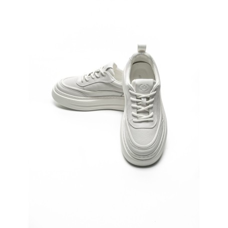 Pantofi Sport Barbati din piele naturala 5312 WHITE | ADVANCER