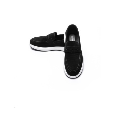 Mocasini Barbati din piele naturala 10135F BLACK | ADVANCER