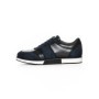 Pantofi Casual Barbati din piele naturala 528-77 BLUE-BLACK | ADVANCER