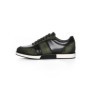 Pantofi Casual Barbati din piele naturala 528-77 GREEN-BLACK | ADVANCER