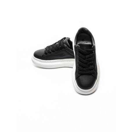 Pantofi Sport Barbati 5Q56 BLACK-WHITE | EXCENTRIC SHOES