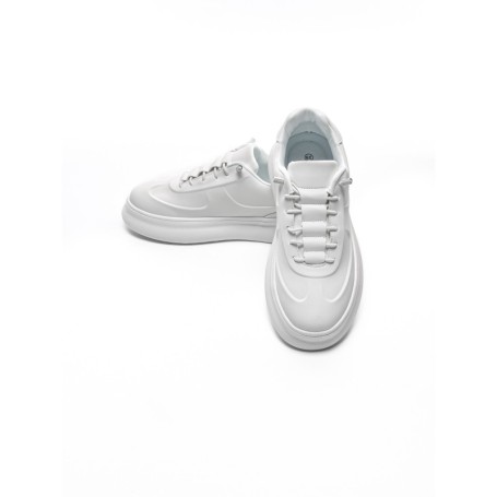 Pantofi Sport Barbati 5Q58 BEIGE-WHITE | EXCENTRIC SHOES