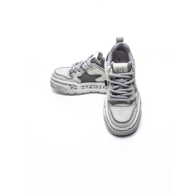 Pantofi Sport Barbati din piele naturala 5038 GREY | ADVANCER