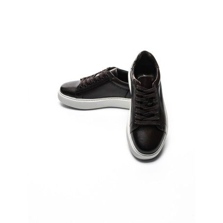 Pantofi Sport Barbati din piele naturala A921-1 COFFEE | ADVANCER