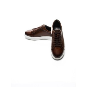 Pantofi Sport Barbati din piele naturala F97351-1 BROWN | ADVANCER