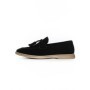 Mocasini Barbati din piele naturala 25891 BLACK | FRANCO GERARDO