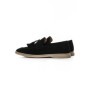 Mocasini Barbati din piele naturala 25891 BLACK | FRANCO GERARDO
