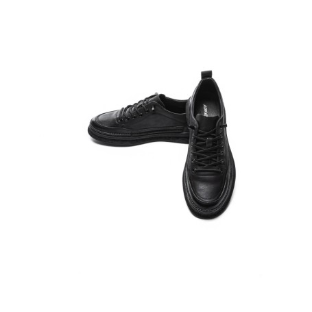 Pantofi Sport Barbati din piele naturala W27015 BLACK | ADVANCER