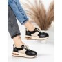 Pantofi Sport Dama din piele naturala 6055 BLACK | ADVANCER