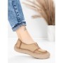 Pantofi Casual Dama din piele naturala KM5165 APRICOT | ADVANCER