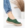 Pantofi Casual Dama din piele naturala KM5165 GREEN | ADVANCER