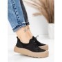 Pantofi Sport Dama din piele naturala 999 BLACK | ADVANCER