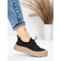 Pantofi Sport Dama din piele naturala 999 BLACK | ADVANCER