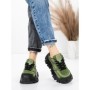Pantofi Sport Dama din piele naturala 9805 GREEN | FRANCO GERARDO